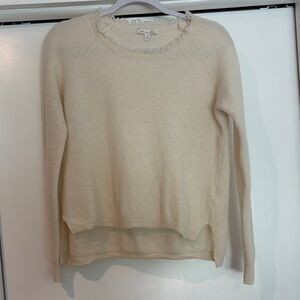 Minnie Rose Cream Crew Neck Sweater
